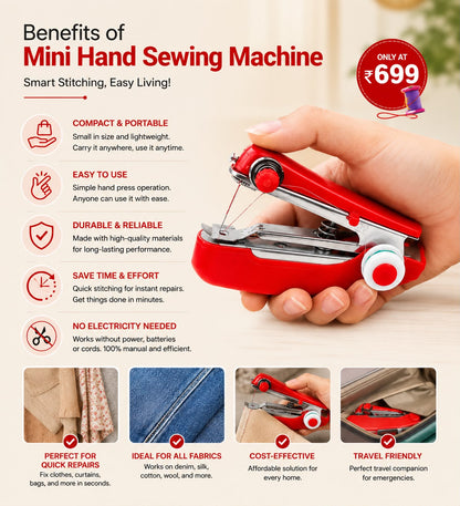 Mini Hand Sewing machine